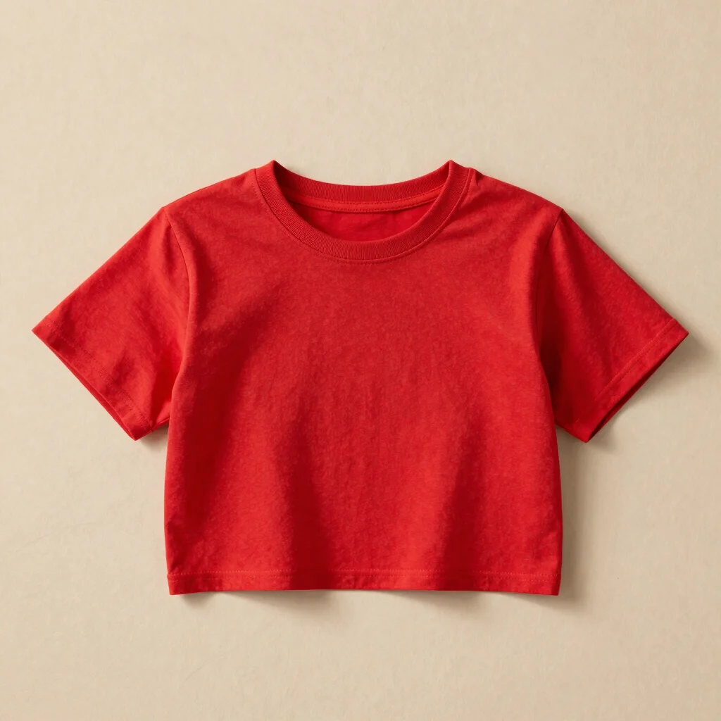 Playera Cropped Pop Cherry
