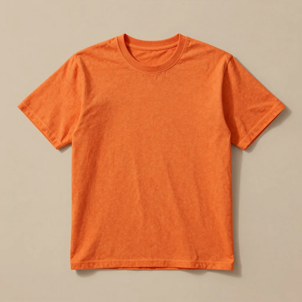 Playera Heavyweight Sunset Orange